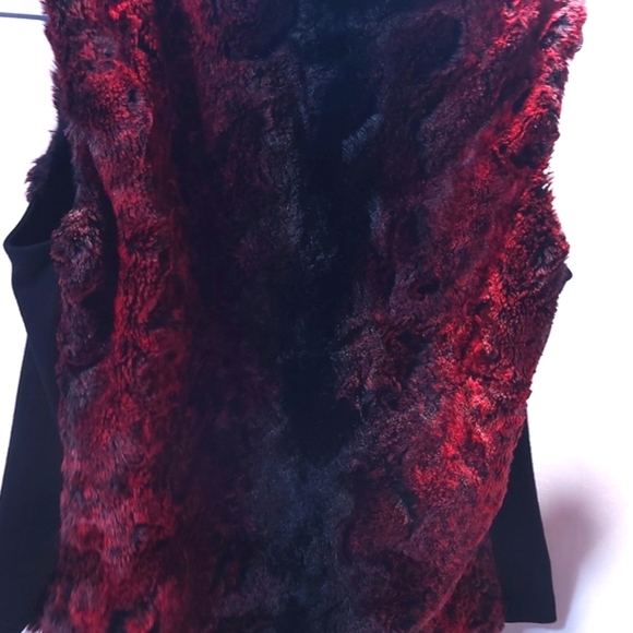 BIANCA NYGARD PETITE FAUX FUR VEST NWOT! - Picture 5 of 7